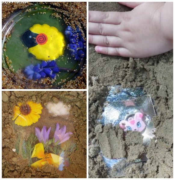 Секретики под стеклышком