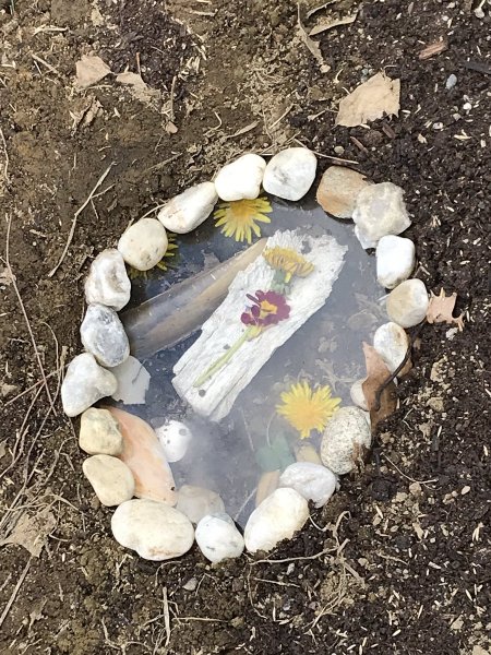 Секретики под стеклышком