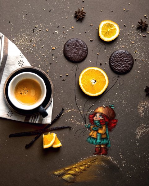 Креативный кофе