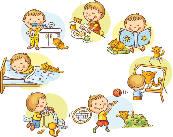 Режим дня дошкольника