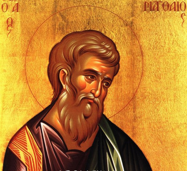 Апостол и евангелист Матфей икона