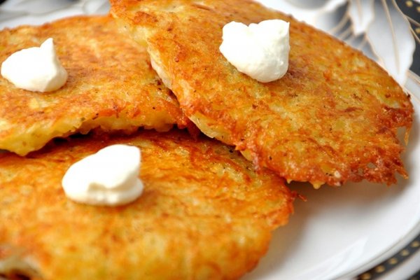 Польские пляцки картофельные оладьи