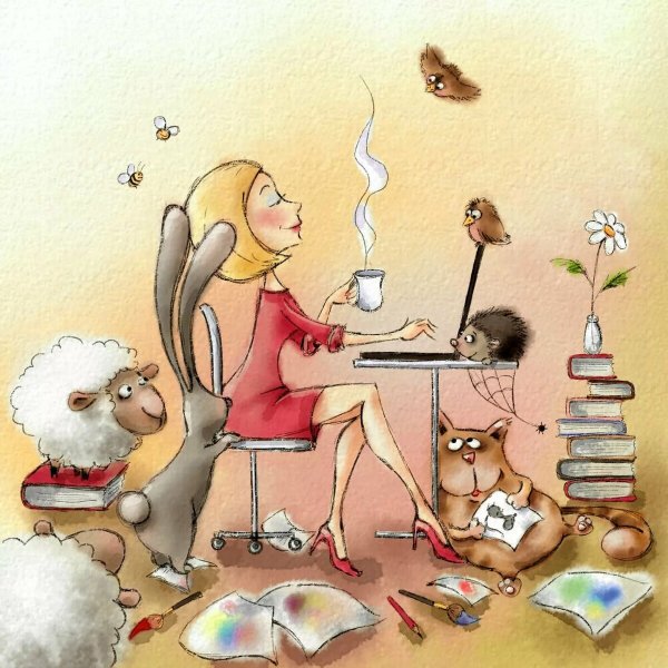 Забавные иллюстрации