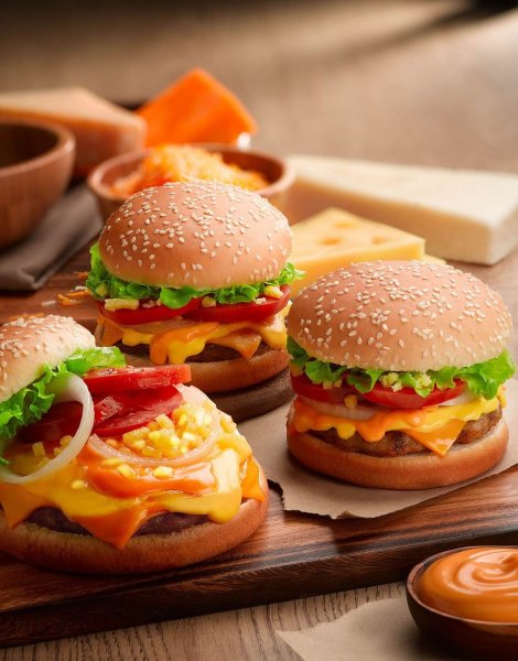 Бургер справа