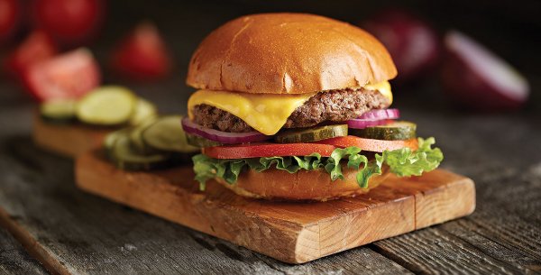 Гамбургер из колбасок