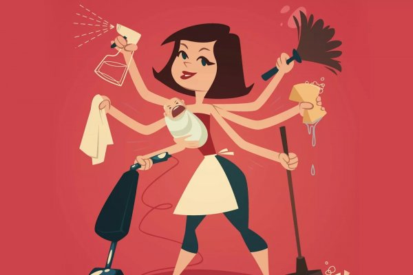 Уборка много рук