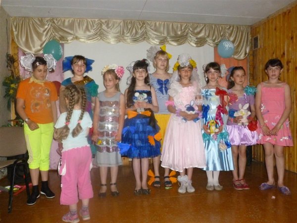 Конкурс бантиков в лагере