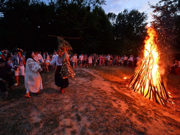 Фото праздника Ивана Купала в Украине