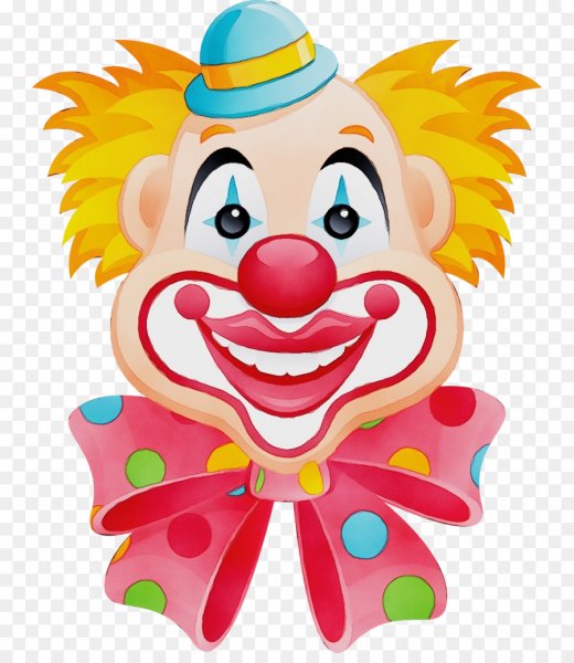 Лицо клоуна