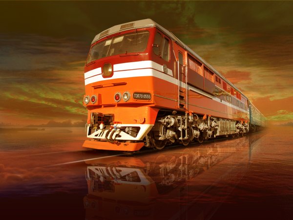 С днем железнодорожника открытки