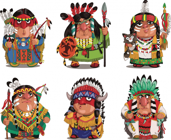 Индейцы мультяшные