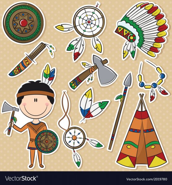 Индейские атрибуты для детей