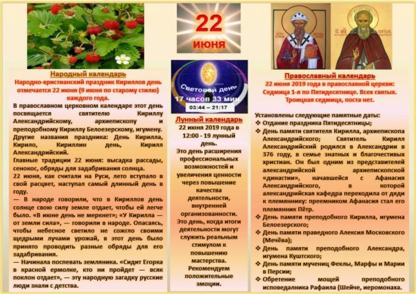 Когда день города Кириллова