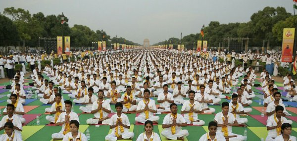 День йоги фото