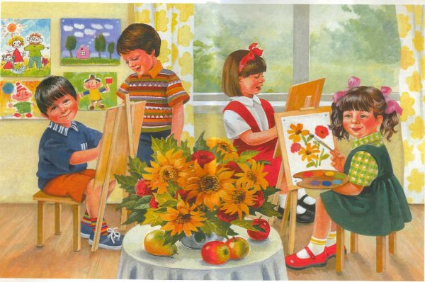 Репродукции для дошкольников