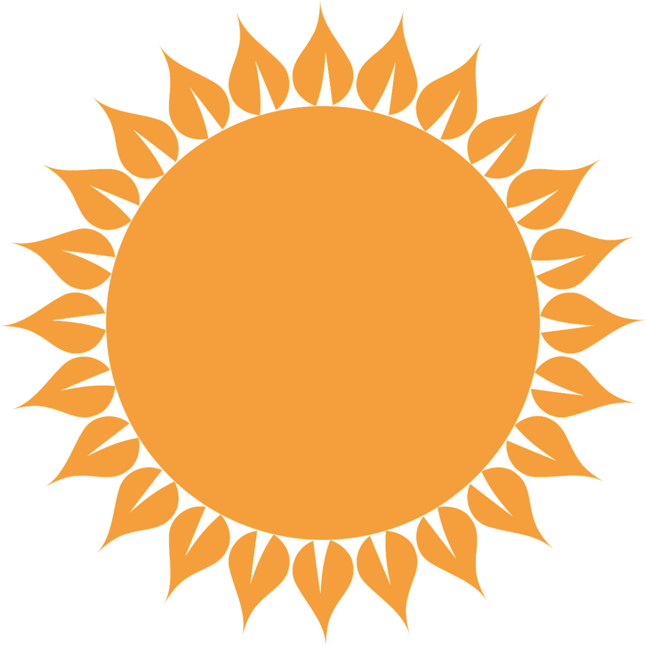 Солнышко вектор