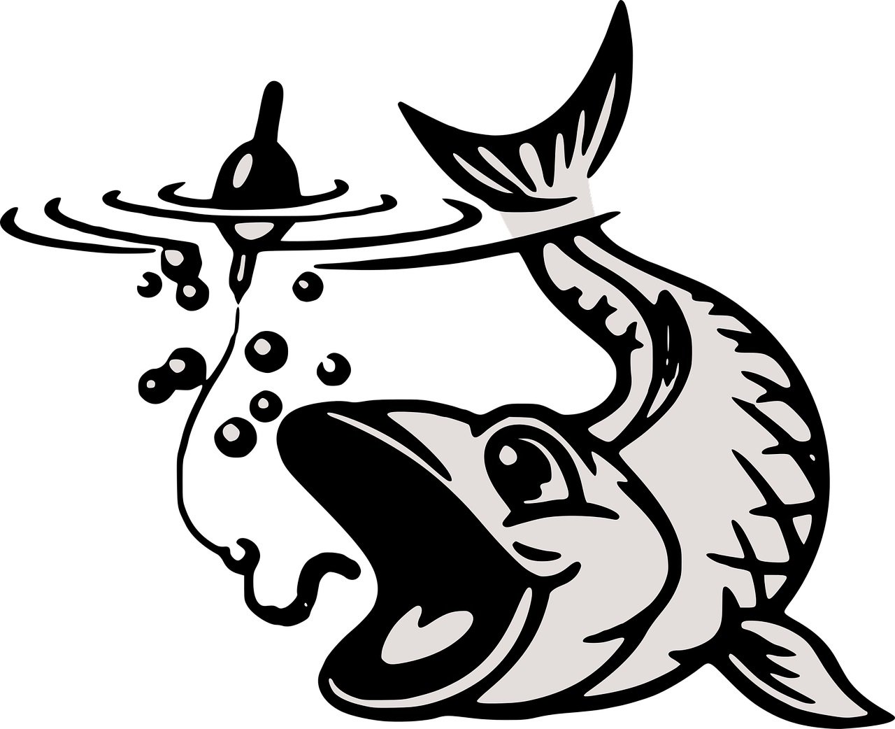 Эмблема рыбы