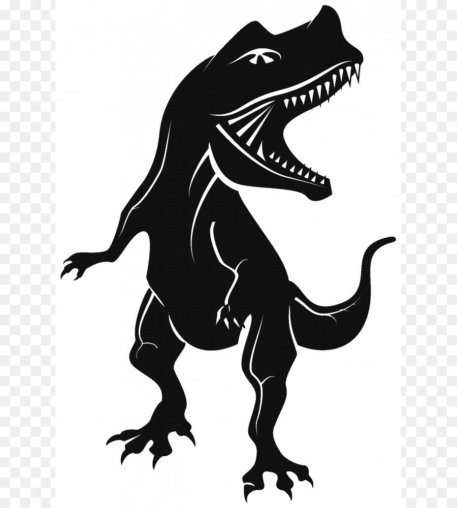 Силуэт динозавра