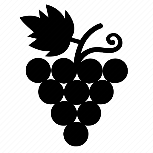 Виноград силуэт