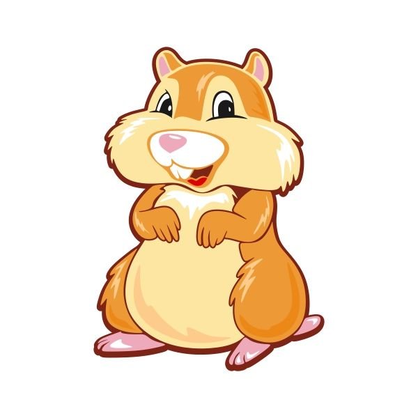 Хомячок мультяшный