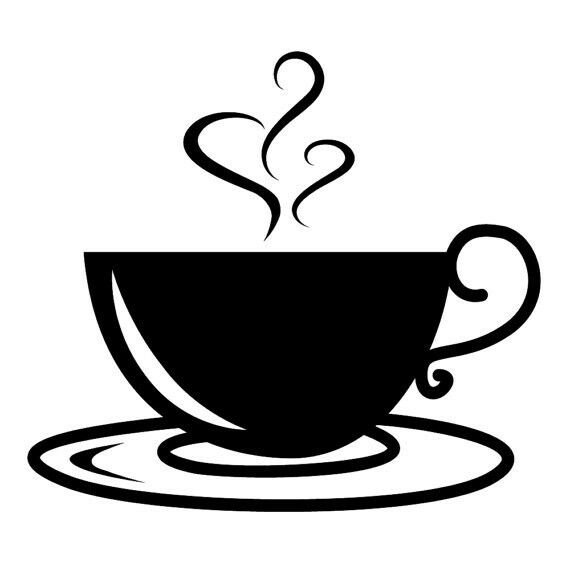 Силуэт кофейной чашки