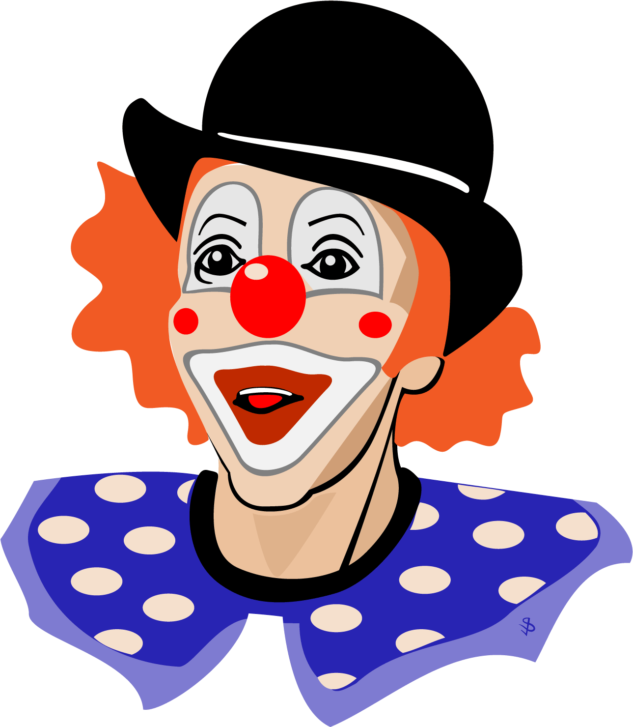 Мордочка клоуна. Грим клоуна. Весёлые клоуны. Лицо клоуна. Клоун векторный рисунок.