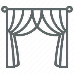 Шторы значок