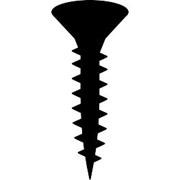 Болт силуэт