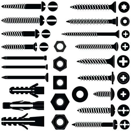 Шуруп силуэт