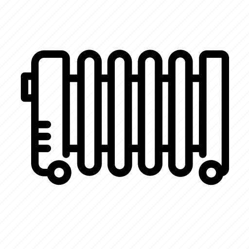 Электрические обогреватель иконка