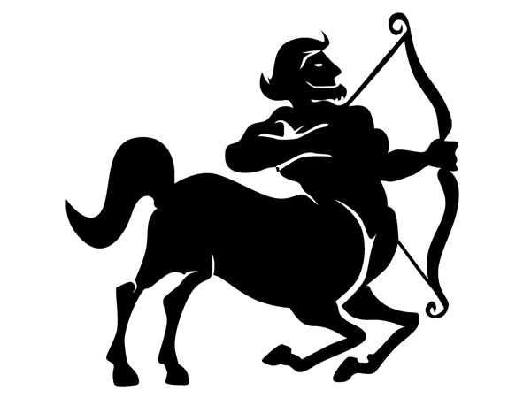 Стрелец силуэт