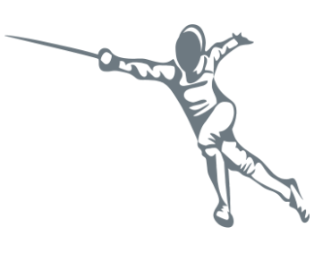 Силуэт спортсмена фехтование