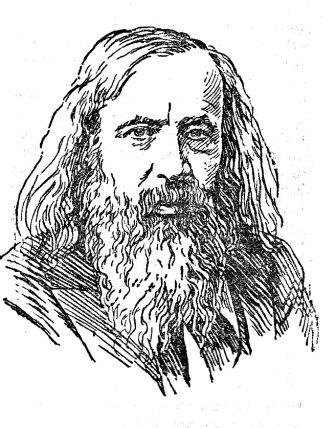 Менделеев Дмитрий Иванович шарж