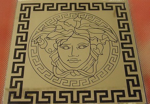 Витраж греческий орнамент