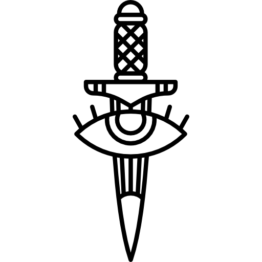 Кинжал стилизация