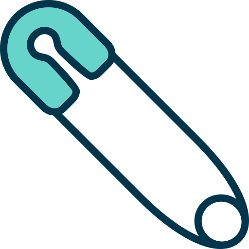 Булавка нарисованная