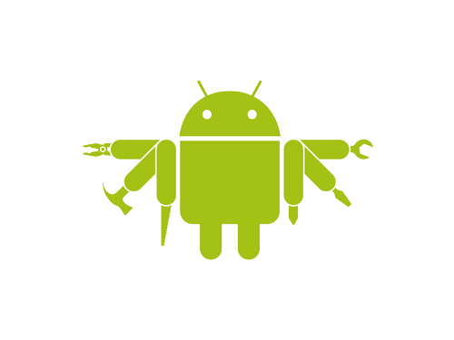 Логотип андроид без фона