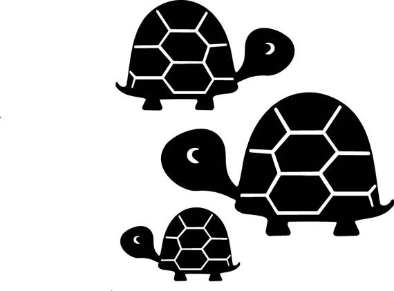 Стилизация черепахи