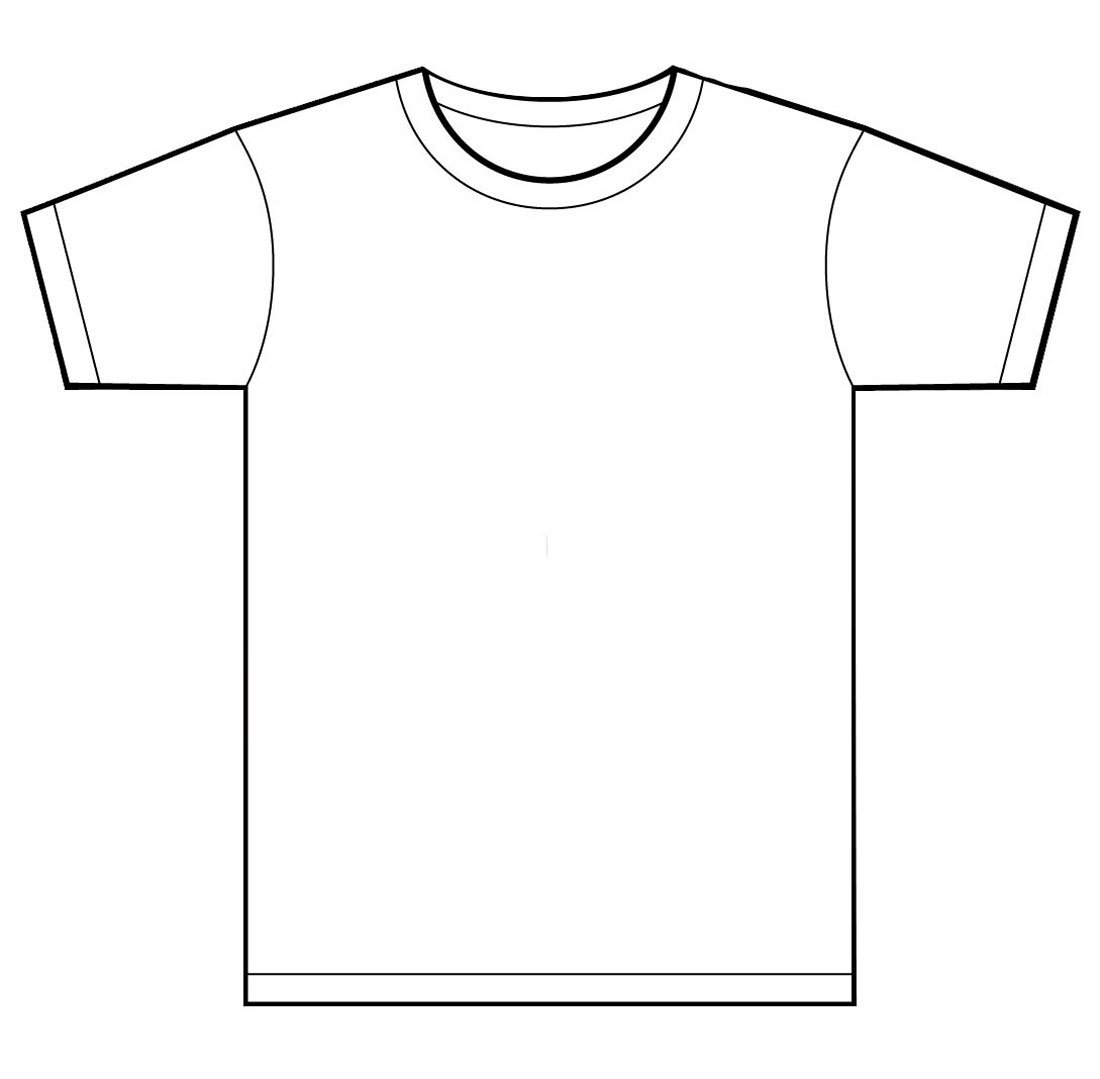 Нарисованная футболка
