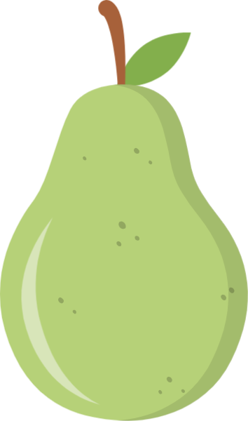 Груша рисунок для детей