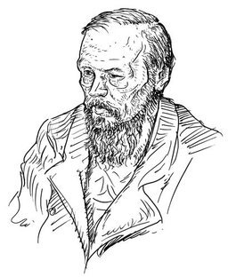 Федор Михайлович Достоевский набросок