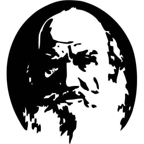 Толстой Лев Николаевич силуэт