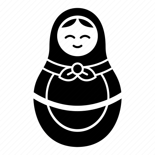 Силуэт матрешки