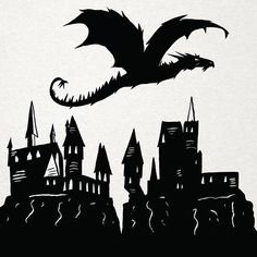 Нарисовать герб Хогвартса