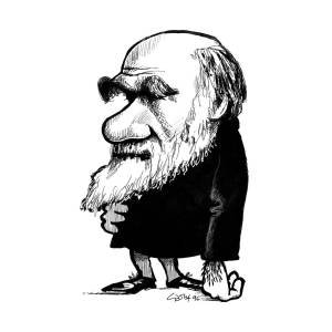 Чарльз Дарвин карикатуры