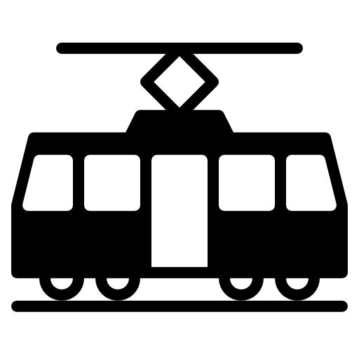 Значок трамвая