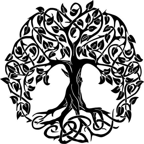 Кельтское дерево Иггдрасиль