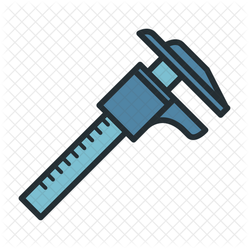 Штангенциркуль силуэт