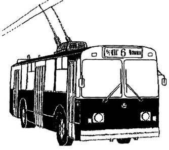 Как нарисовать троллейбус поэтапно - 89 фото