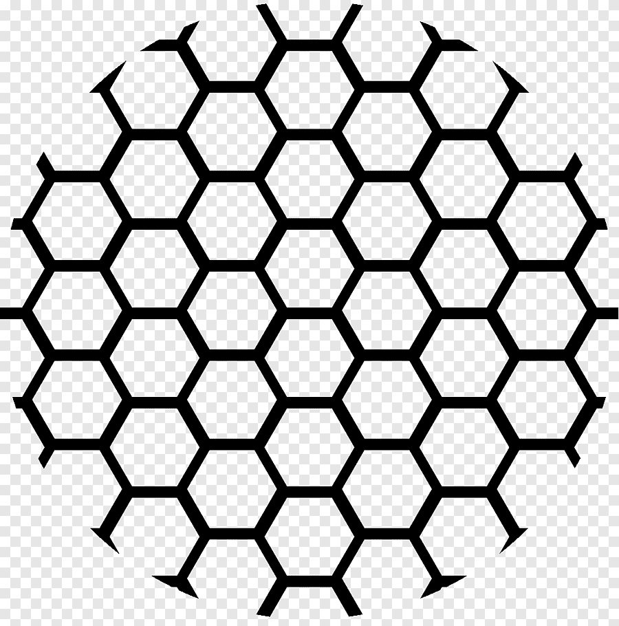 Решетка из шестиугольников
